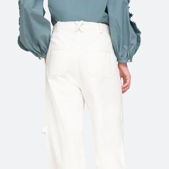 Sea New York. Mara pants in white. - Picture 2 of 7